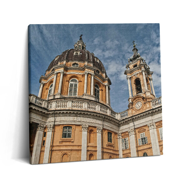 Obraz na plátně 60x60 cm Historická katedrála v Turíně