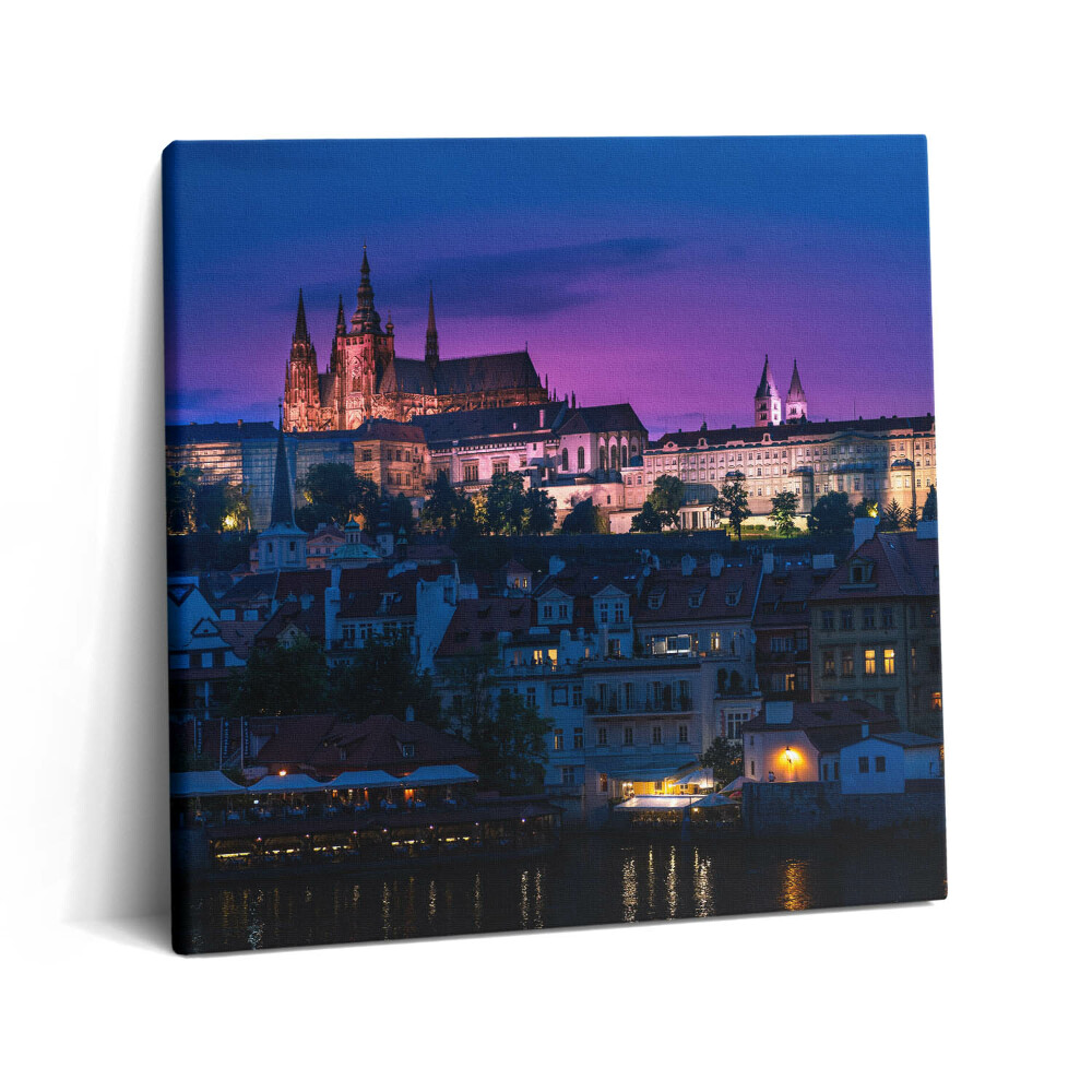 Obraz na plátně 60x60 cm Pražský hrad