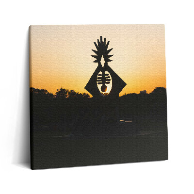 Obraz na plátně 60x60 cm Atropos Key v Houstonu