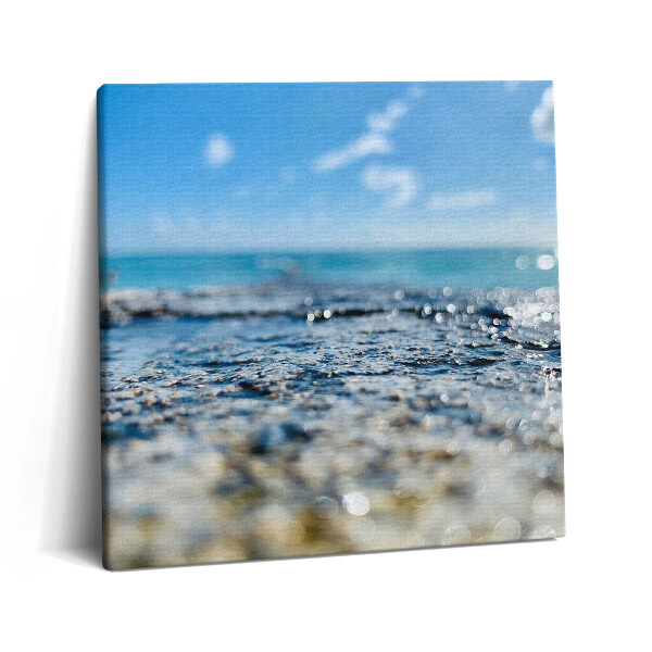 Obraz z fotografie na plátně 60x60 cm Fotografie vody