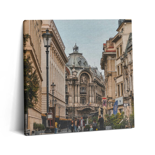 Obraz z fotografie na plátně 60x60 cm Centrum Bukurešti