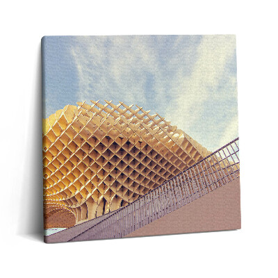 Obraz na plátně 60x60 cm Belvedér v Seville