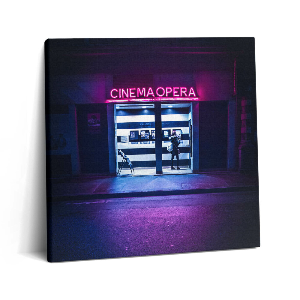 Obraz na plátně 60x60 cm Kino Opera v Lyonu