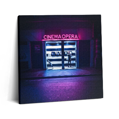 Obraz na plátně 60x60 cm Kino Opera v Lyonu