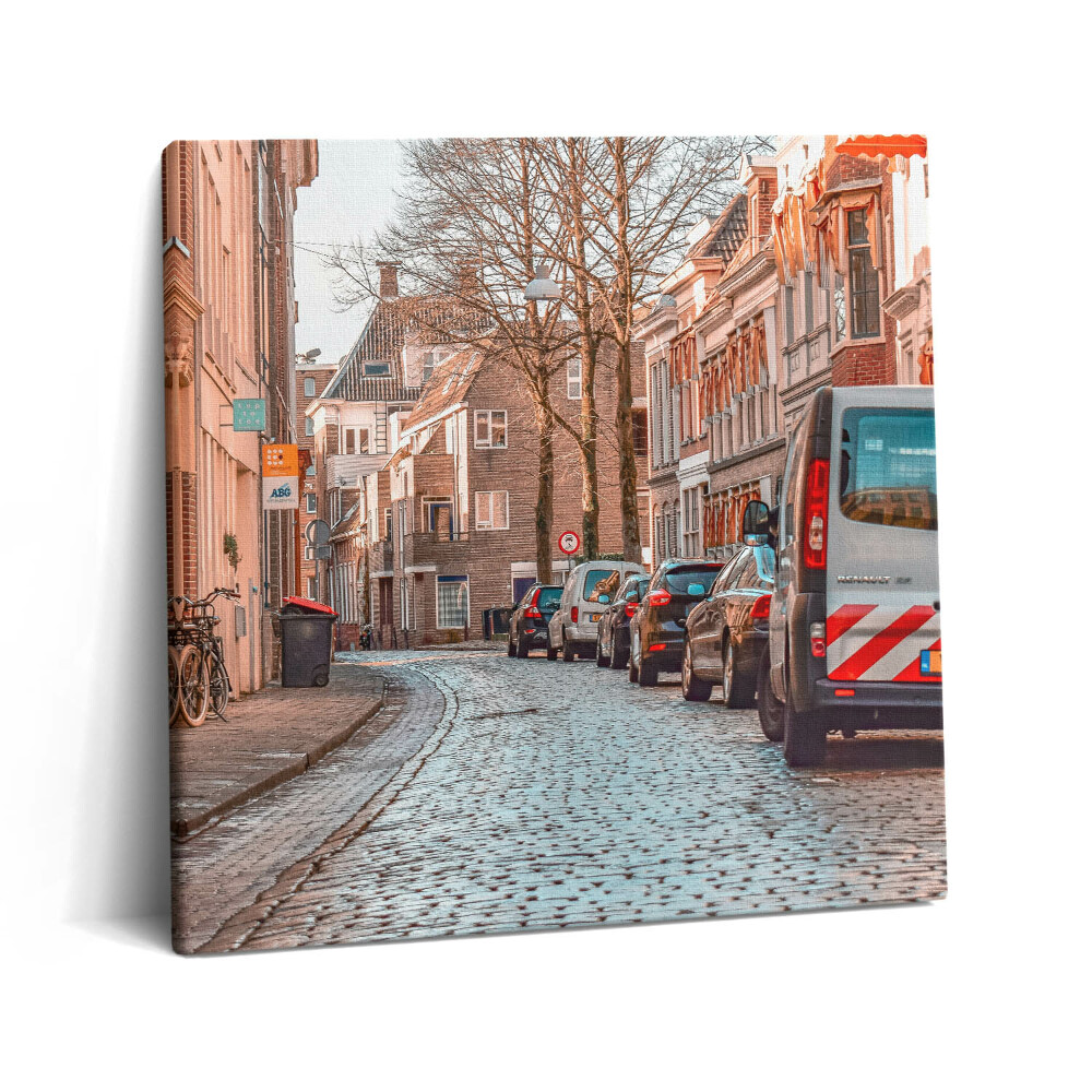 Obraz na plátně 60x60 cm Městská ulice