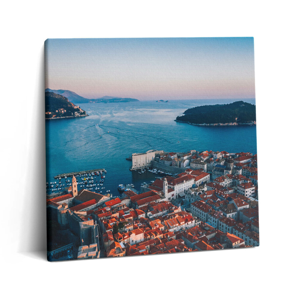 Obraz z fotografie na plátně 60x60 cm Viz v Chorvatsku