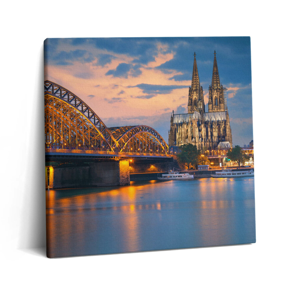 Obraz z fotografie na plátně 60x60 cm Pohled na radnici