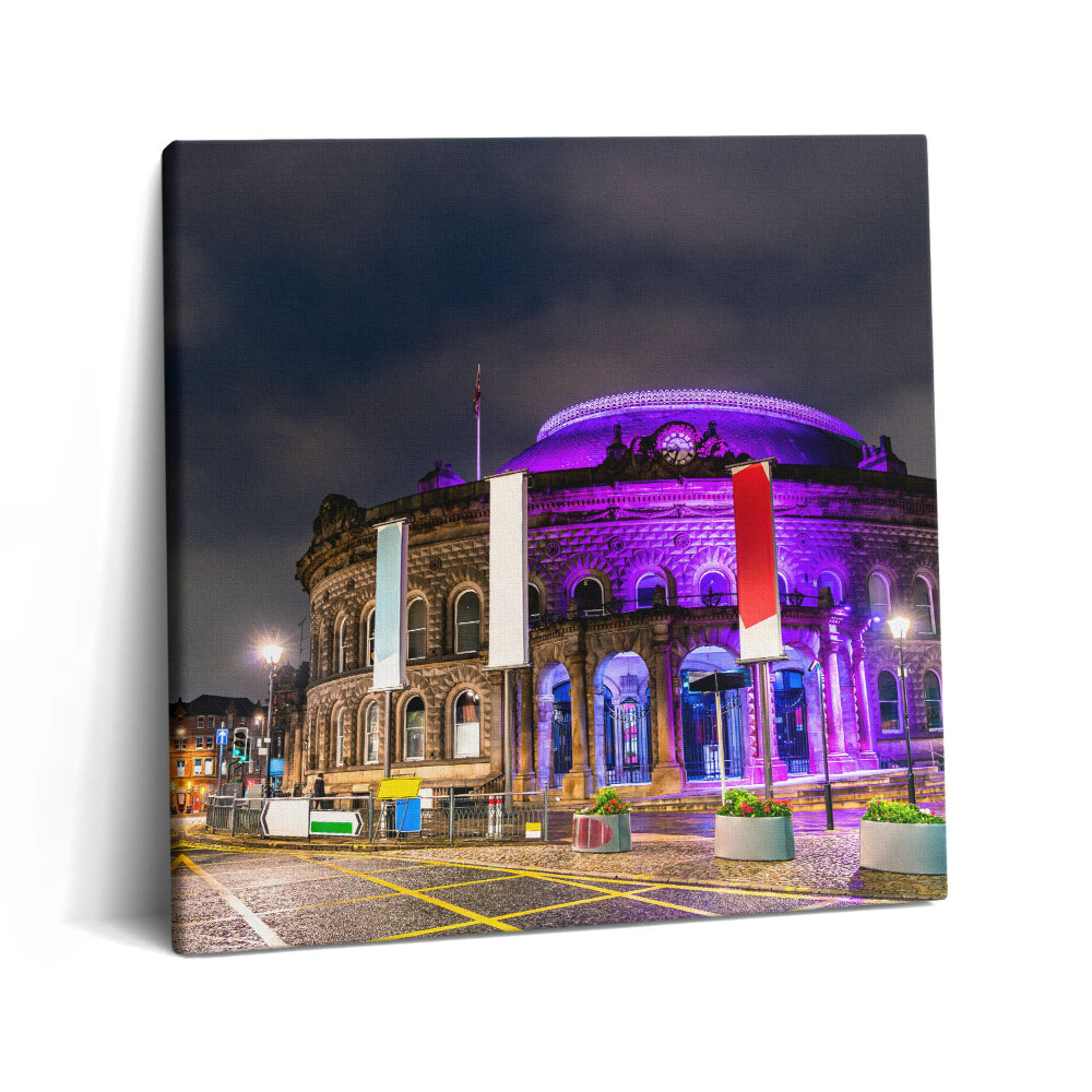 Obraz na plátně 60x60 cm Trh s kukuřicí v Leedsu