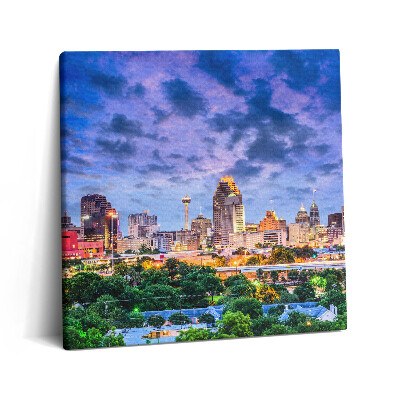 Obraz canvas 60x60 cm Krajina města San Antonio