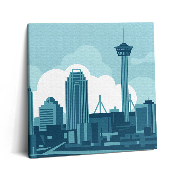 Obraz canvas 60x60 cm Architektura San Antonia USA