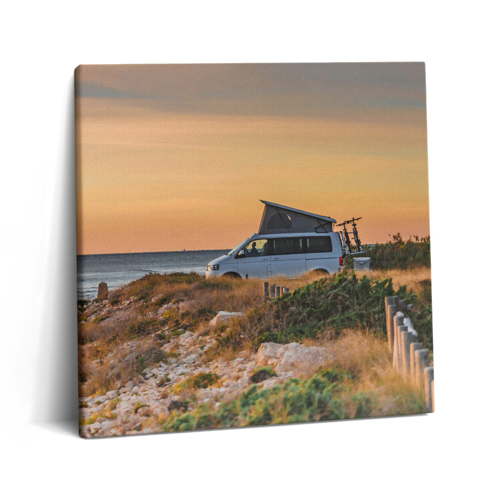 Obraz canvas 60x60 cm Prohlídka Španělska