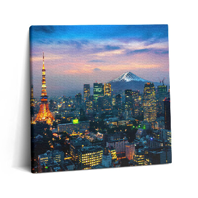 Obraz na plátně 60x60 cm Noční město