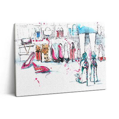 Obraz z fotografie na plátně 80x60 cm Prvek ženskosti