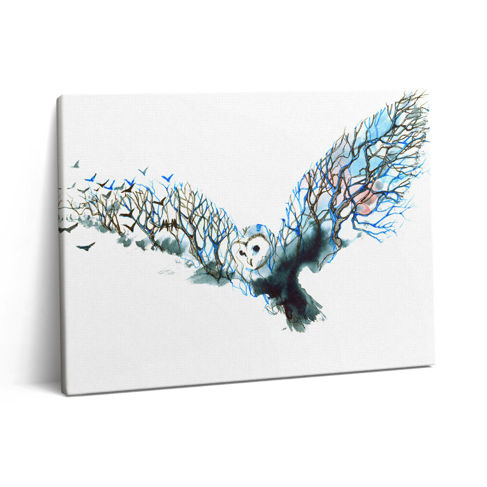 Obraz na plátně 80x60 cm Svoboda a ptačí příroda