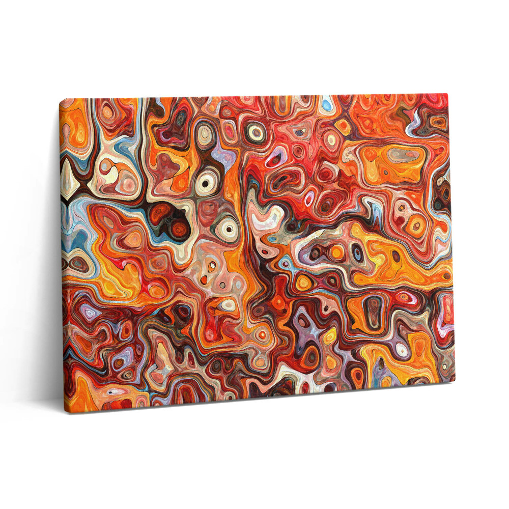 Obraz z fotografie na plátně 80x60 cm Abstraktní chaos - velká improvizace