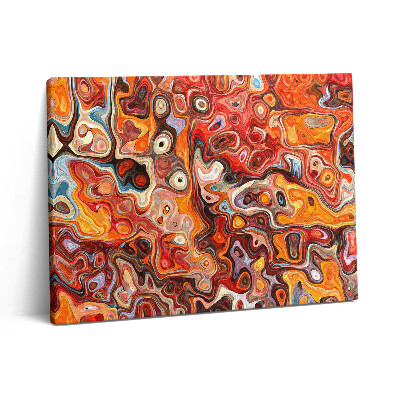 Obraz z fotografie na plátně 80x60 cm Abstraktní chaos - velká improvizace