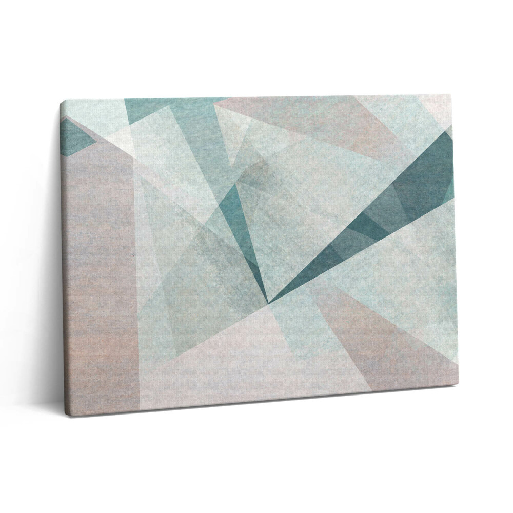 Obraz na plátně 80x60 cm Abstraktní textura trojúhelníků