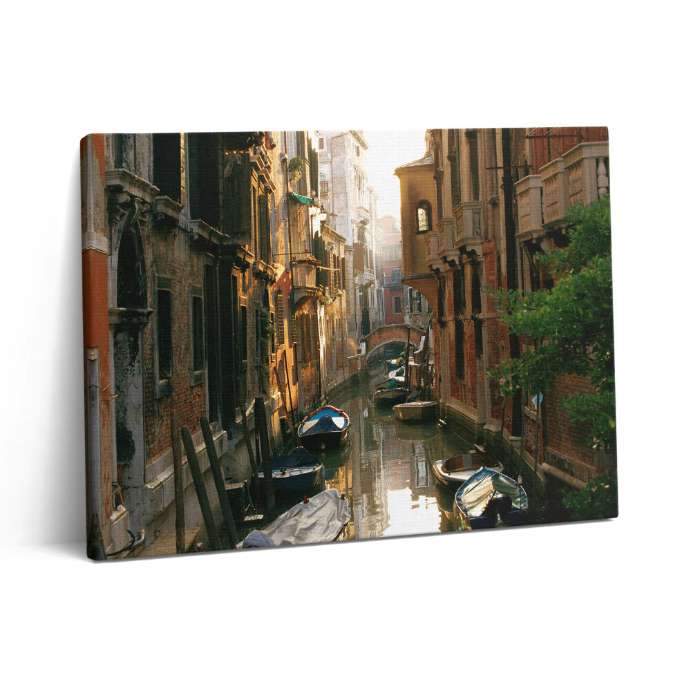 Obraz na plátně 80x60 cm Romantika benátského Velkého kanálu