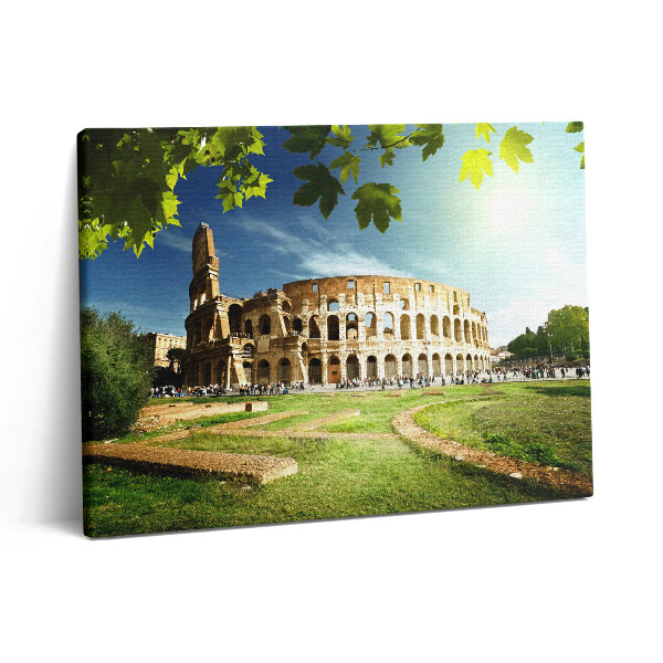 Obraz z fotografie na plátně 80x60 cm Římské Koloseum