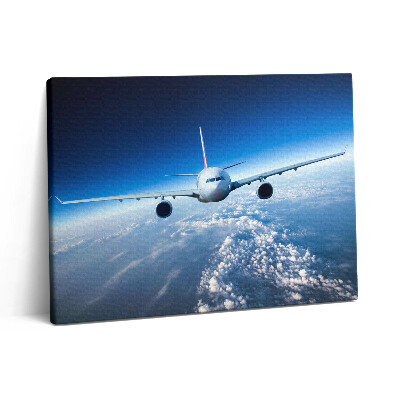 Obraz na plátně 80x60 cm Letadlo nad mraky