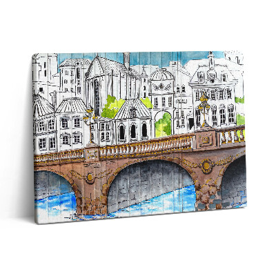 Obraz z fotografie na plátně 80x60 cm Kultura městských graffiti - Francie