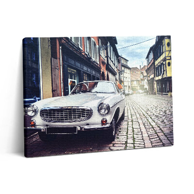 Obraz z fotografie na plátně 80x60 cm Retro auto