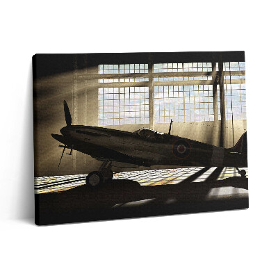 Obraz z fotografie na plátně 80x60 cm Spitfire z druhé světové války