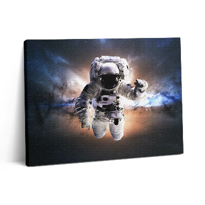 Obraz canvas 80x60 cm Astronaut ve vesmíru