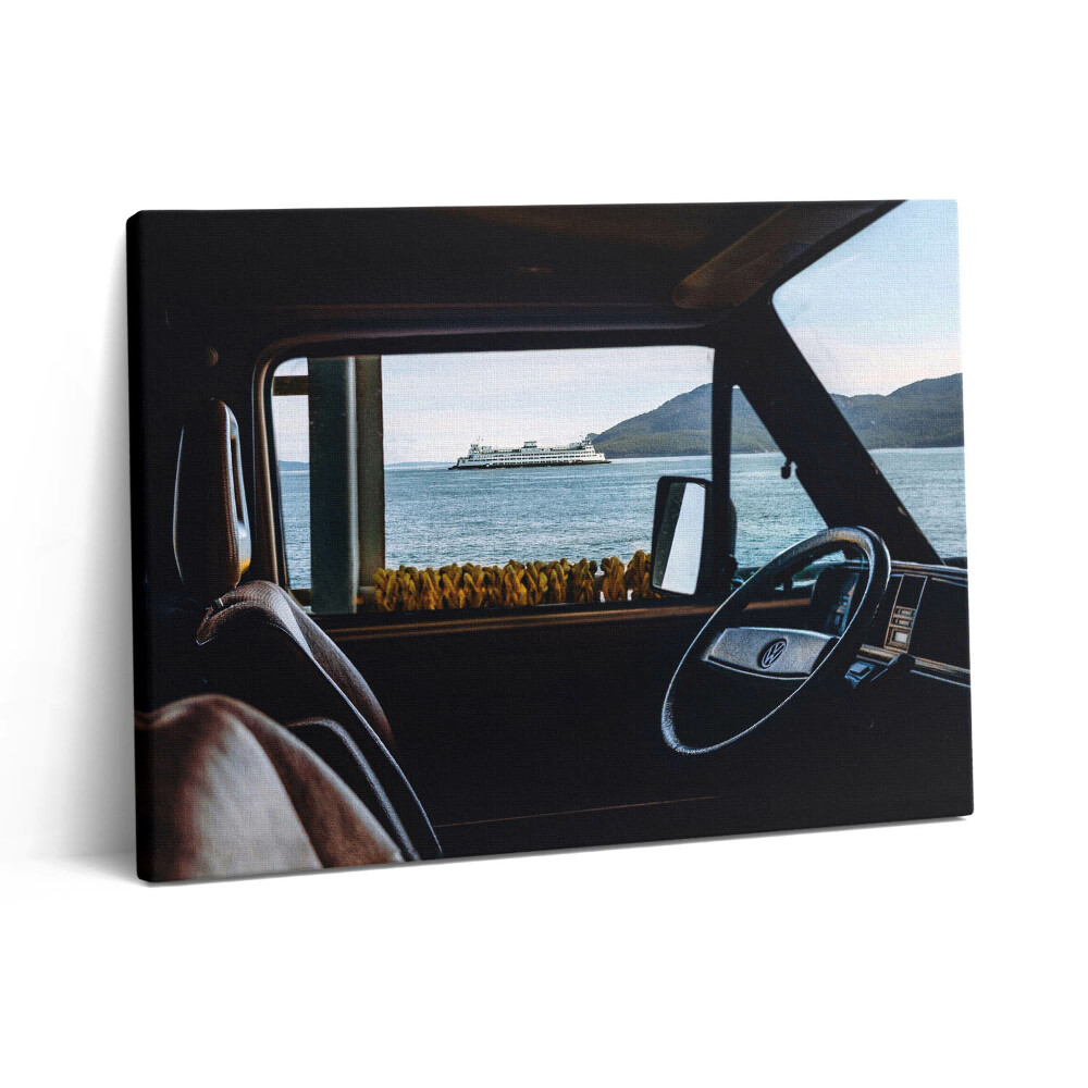 Obraz na plátně 80x60 cm Dovolená autem a na nábřeží