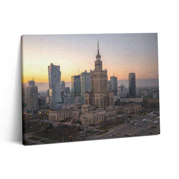 Obraz canvas 80x60 cm Palác kultury a vědy Varšava