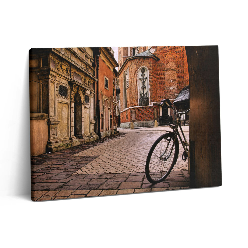 Obraz z fotografie na plátně 80x60 cm Tržní náměstí v Krakově