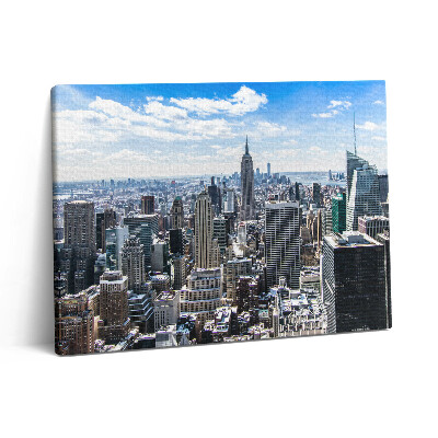 Obraz z fotografie na plátně 80x60 cm Empire State Building v New Yorku