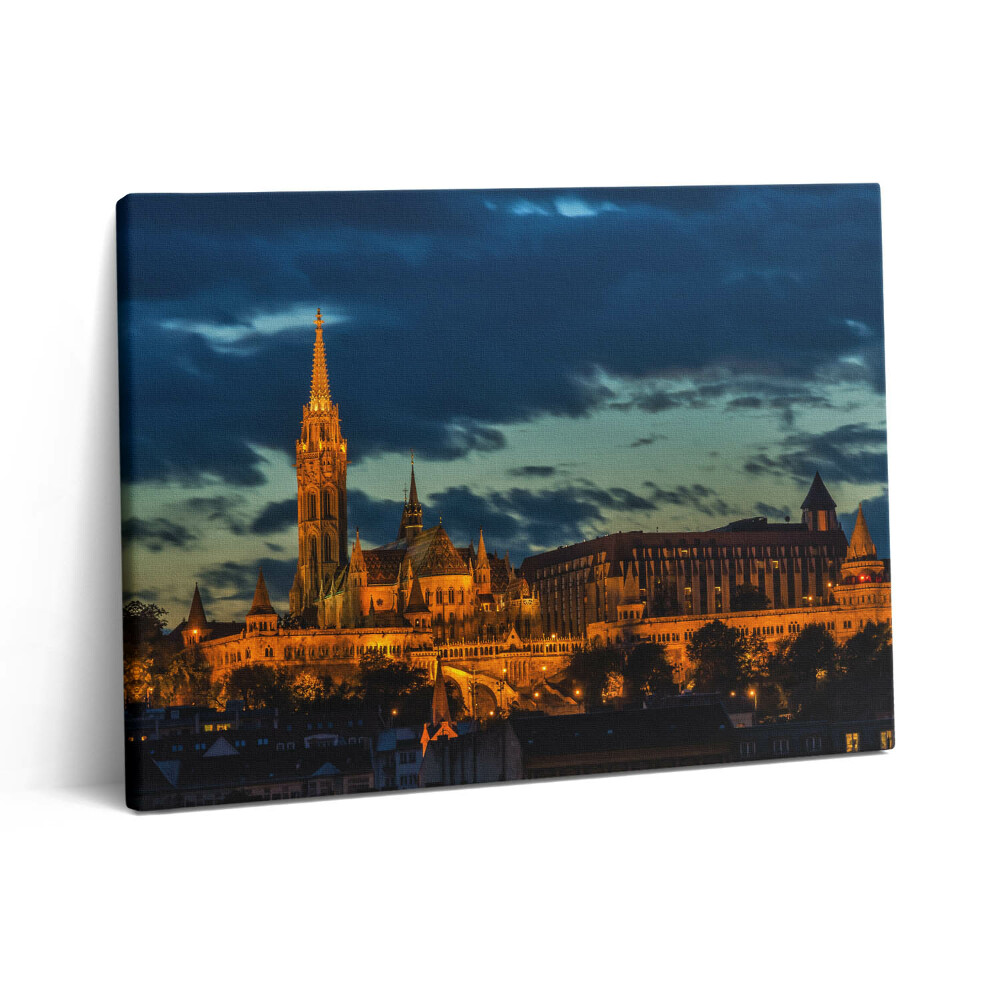 Obraz canvas 80x60 cm Matyášův kostel v Budapešti, Maďarsko