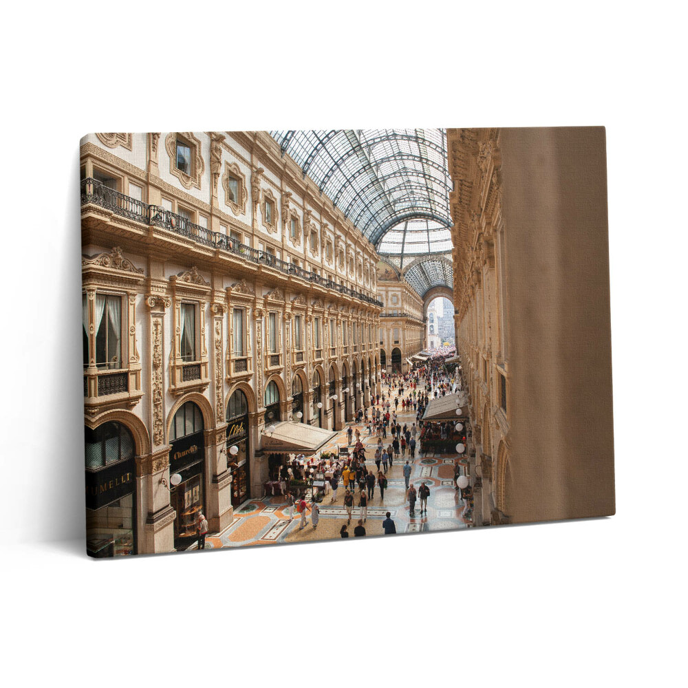 Obraz na plátně 80x60 cm Galleria Vittorio Emanuele II v Itálii