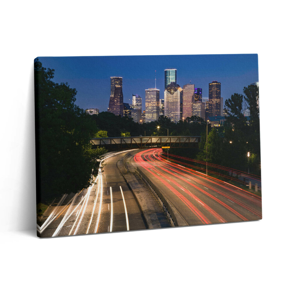 Obraz na plátně 80x60 cm Dálnice vedoucí do města