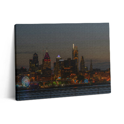 Obraz na plátně 80x60 cm Ruské kolo ve Filadelfii