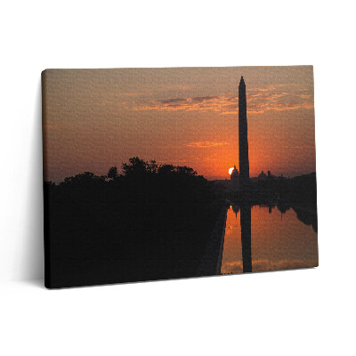 Obraz canvas 80x60 cm Washingtonská věž