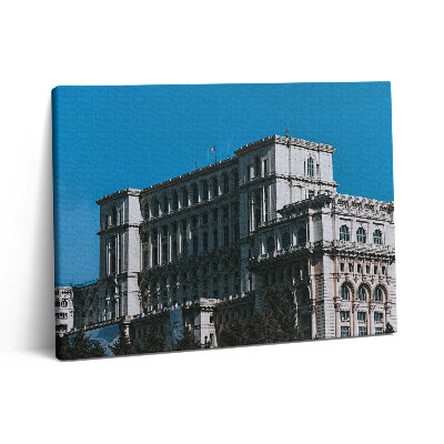 Obraz canvas 80x60 cm Lidový palác v Bukurešti