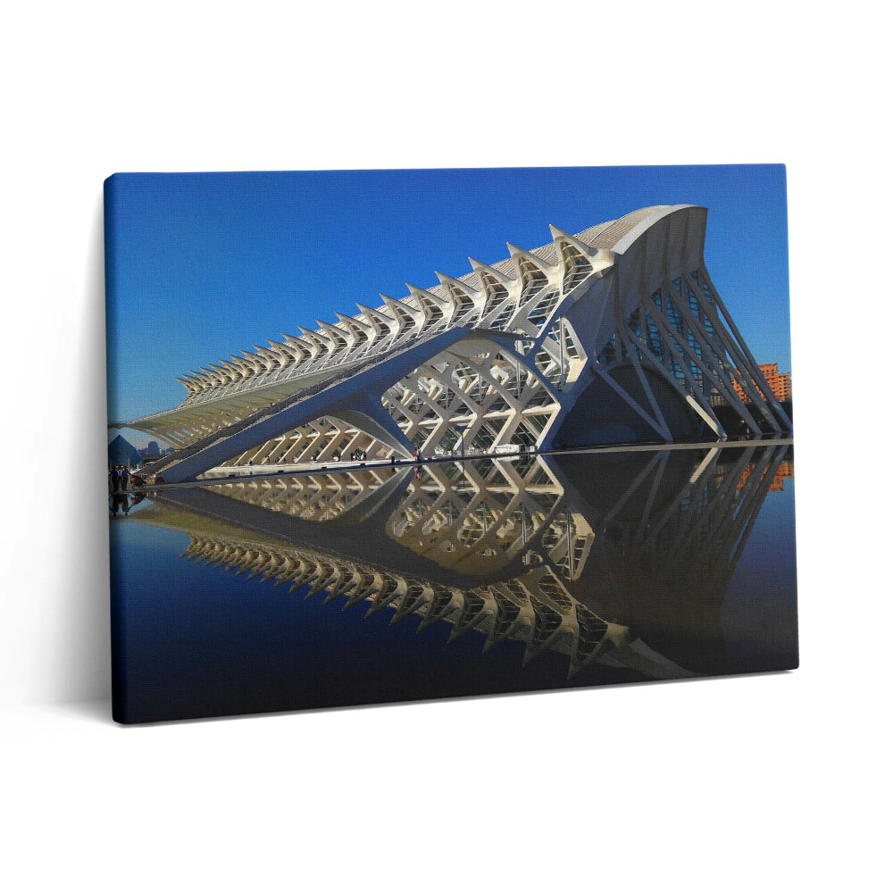 Obraz z fotografie na plátně 80x60 cm Muzeum vědy ve Valencii