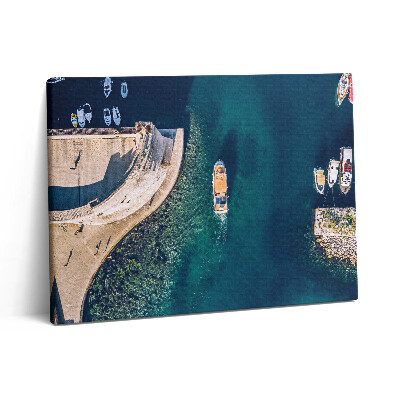 Obraz na plátně 80x60 cm Plachetnice na vodě