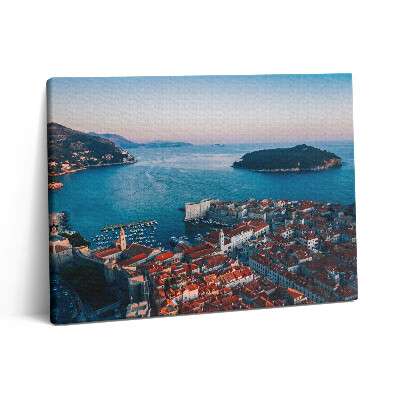 Obraz canvas 80x60 cm Podívejte se na Chorvatsko