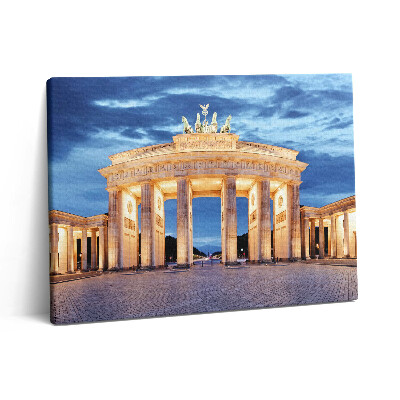 Obraz na plátně 80x60 cm Braniborská brána Německo