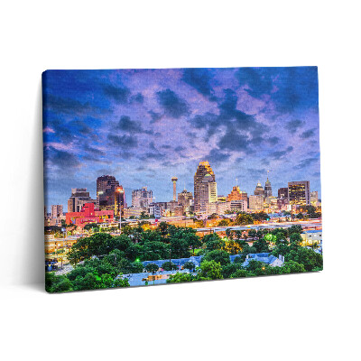 Obraz canvas 80x60 cm Krajina města San Antonio