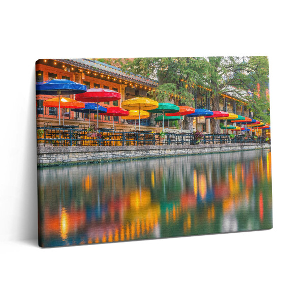 Obraz na plátně 80x60 cm Řeka v San Antoniu