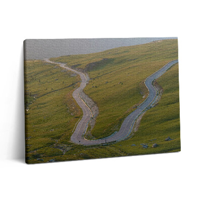 Obraz canvas 80x60 cm Transalpská silnice 67c