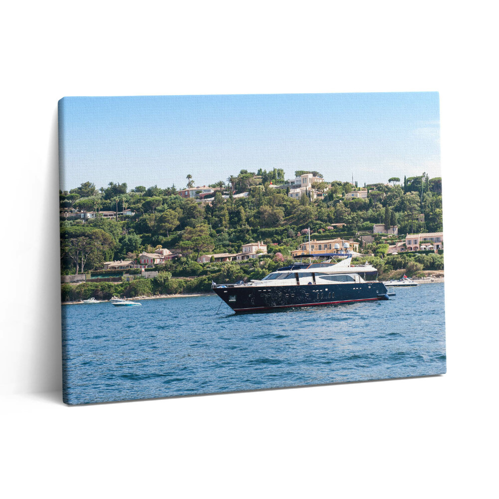 Obraz z fotografie na plátně 80x60 cm Saint Tropez v Provence, Francie