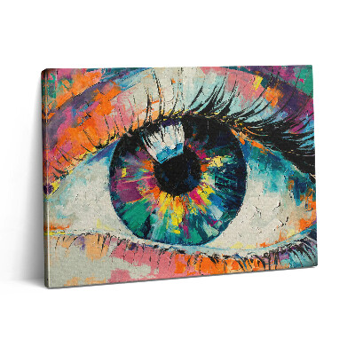 Obraz canvas 80x60 cm Zornice lidského oka