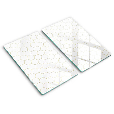 Kryt na varnou desku 2 sztuki Abstraktní vzory