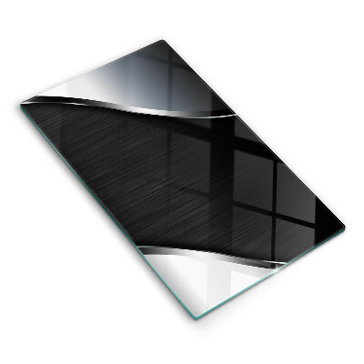 Sklo za varnou desku Kovová abstrakce