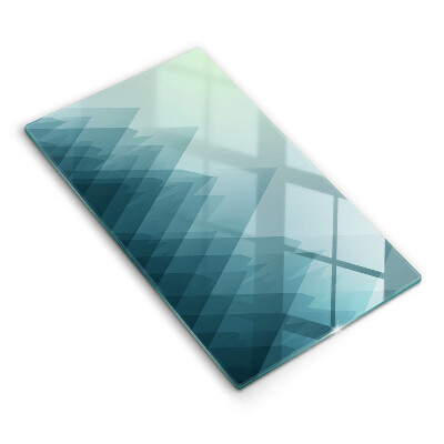 Ochranná deska za plynový sporák Abstraktní hory